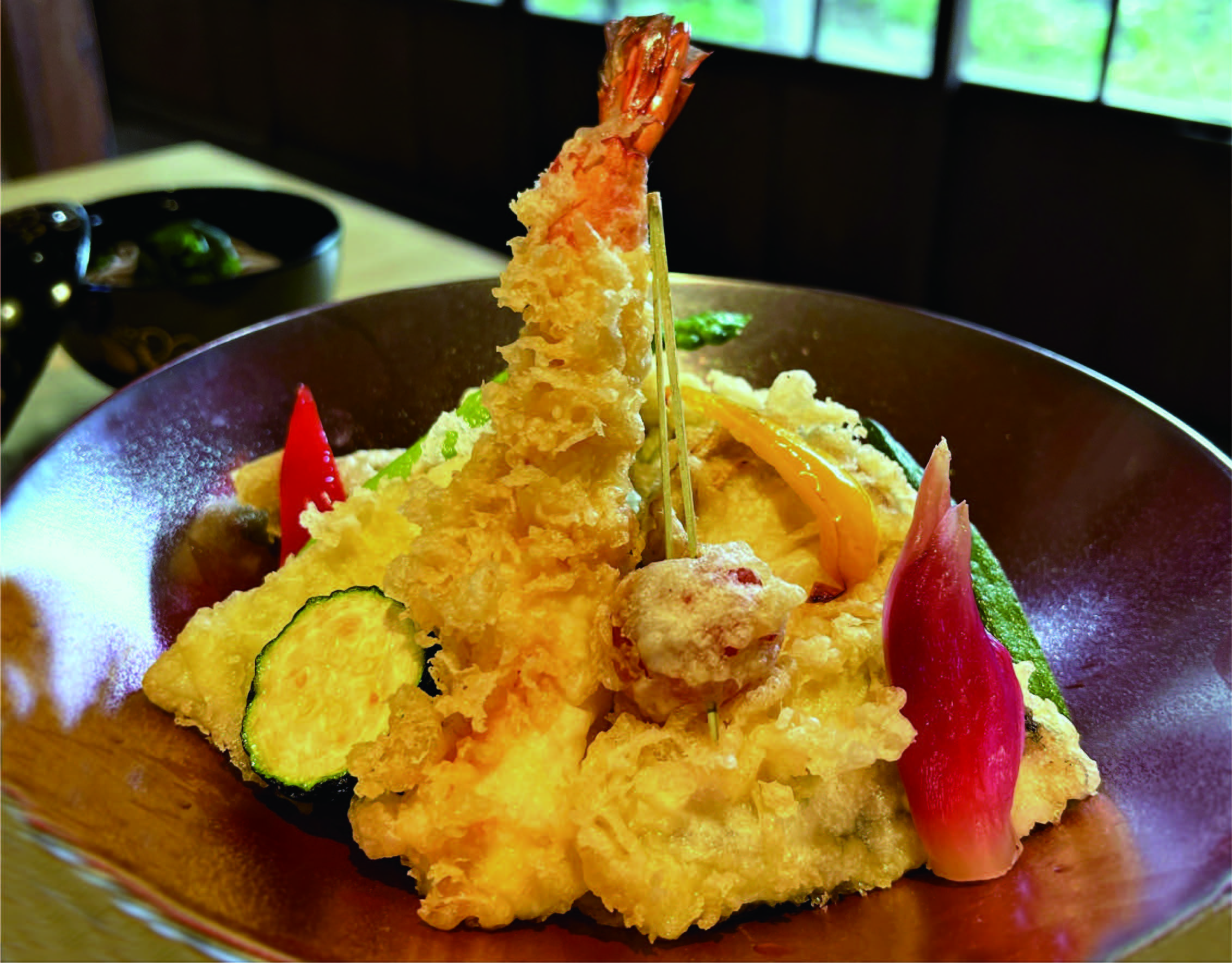 ひよけ家風　天丼　「翔 ～ kakeru ～」
